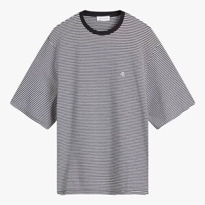 ANINE BING  STRIPED "BO T-SHIRT"